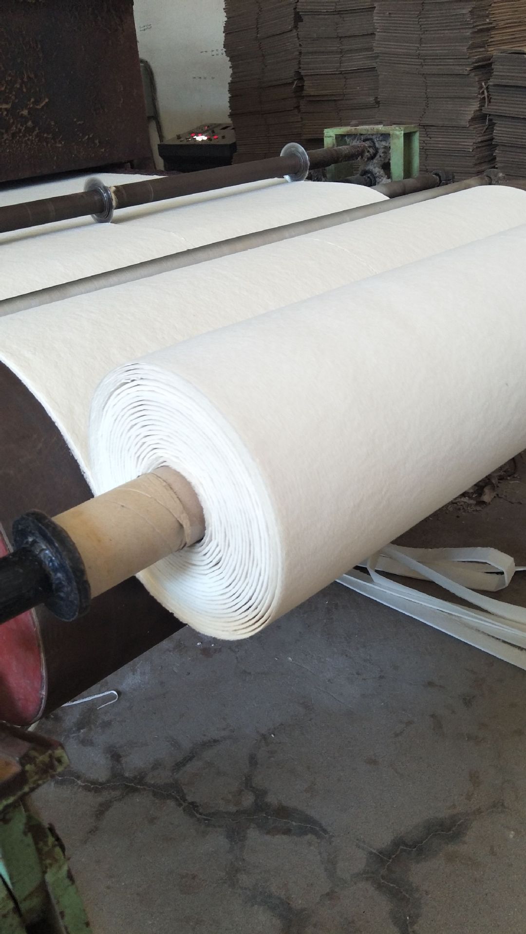 Ceramic fiber paper detail