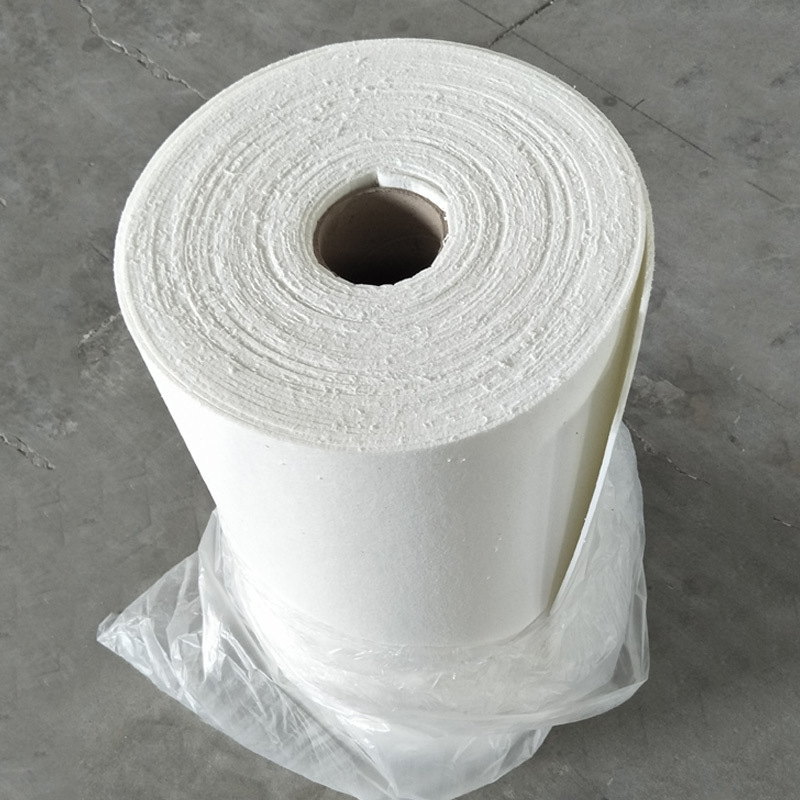 Ceramic fiber paper sheet